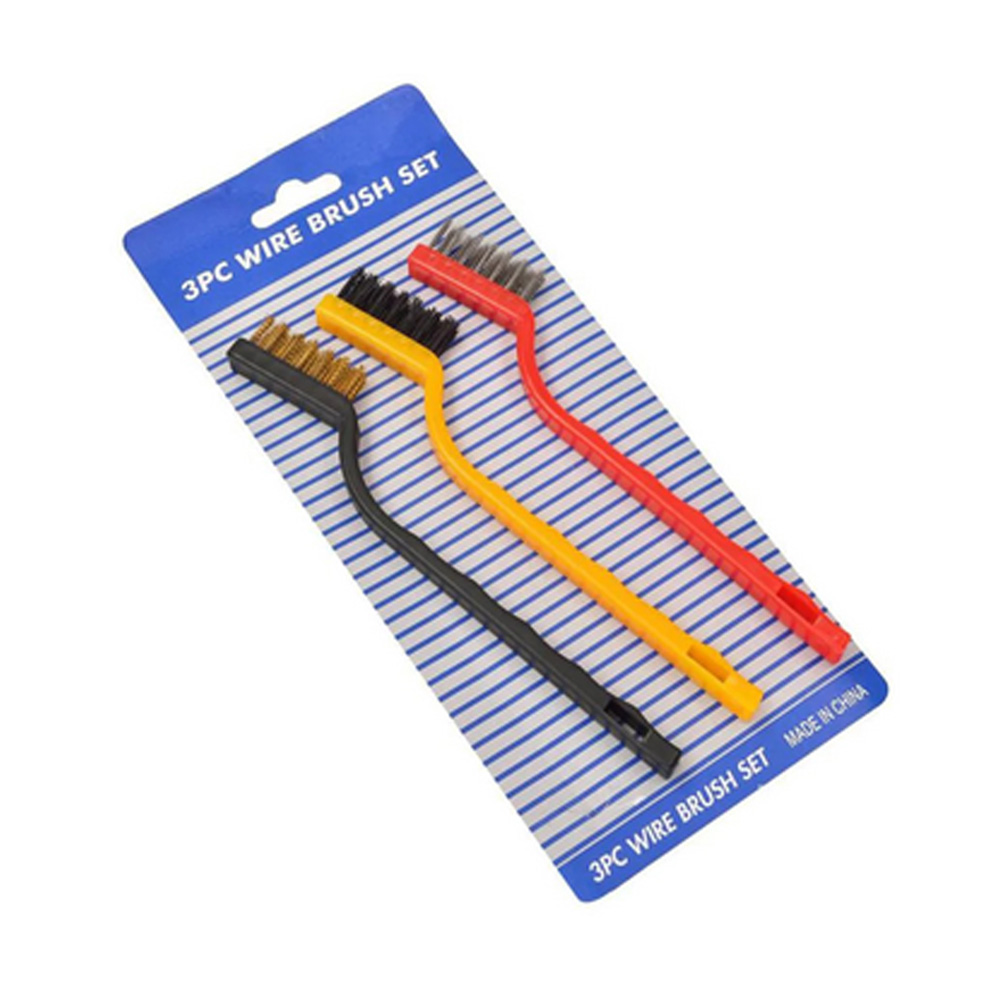 فرچه تمیزکننده 3 عددی WIRE BRUSH